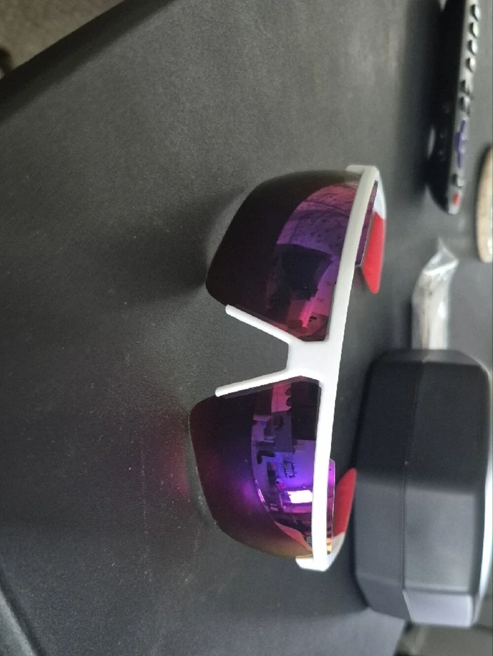 Nike Windshield 2.0 White Frame Sunglasses With Original Case And Booklet